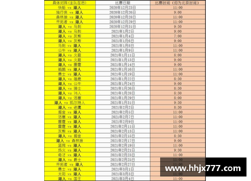 NBA新赛季日程：赛程安排及比赛时间表一览